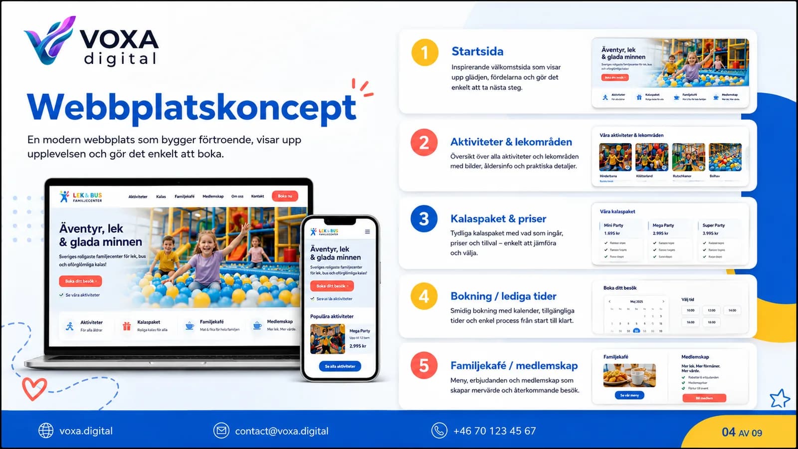 Lek och Bus — slide 4