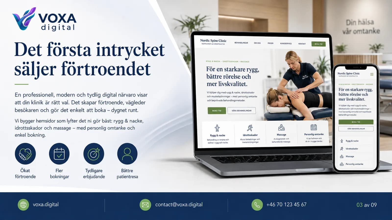 Nordic Spine Clinic — slide 3