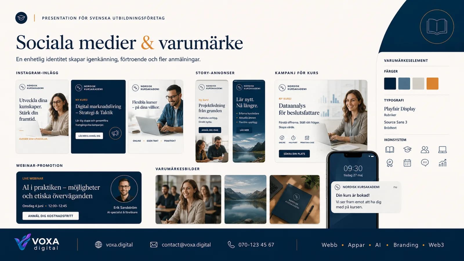 Nordisk Kursakademi — slide 6