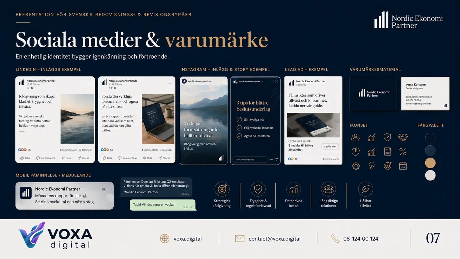 Nordisk Redovisning — slide 7