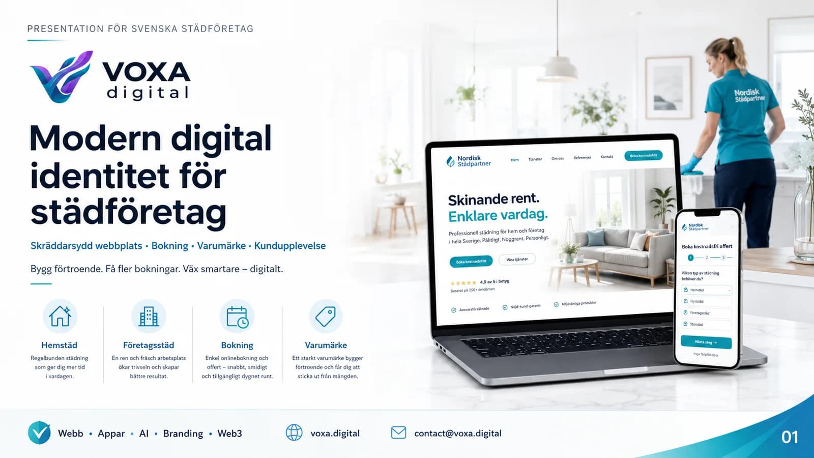 Nordisk Städpartner — slide 1
