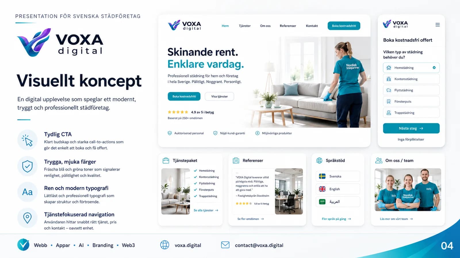 Nordisk Städpartner — slide 4