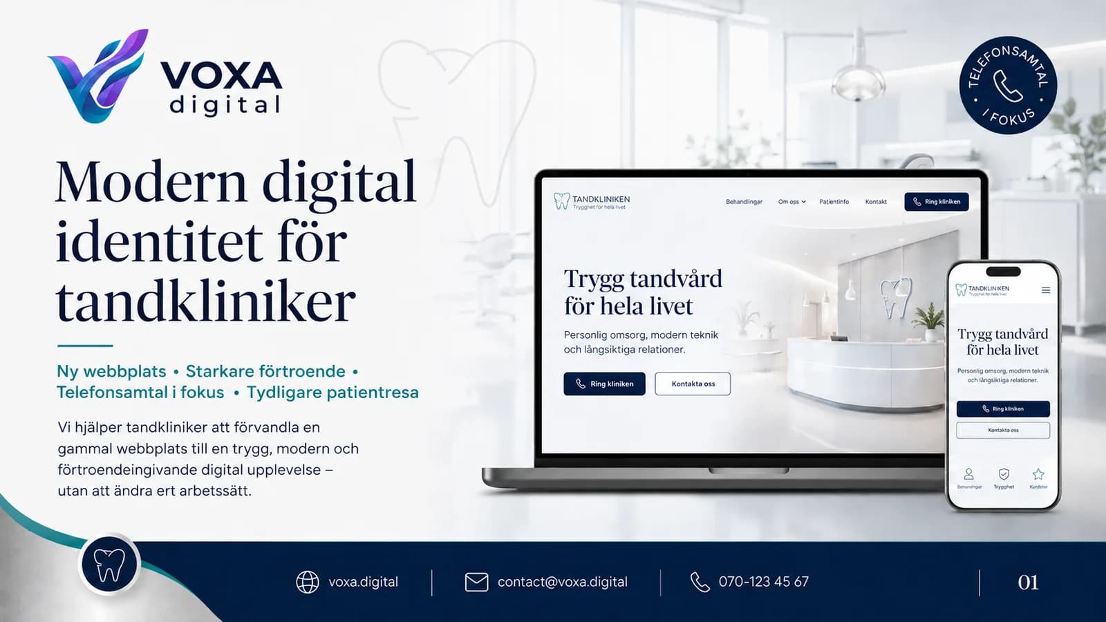 Tandkliniken — slide 1