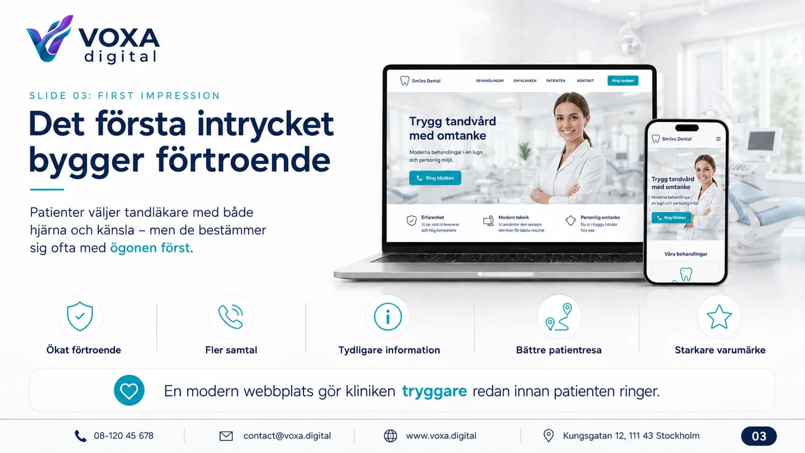 Tandkliniken — slide 3