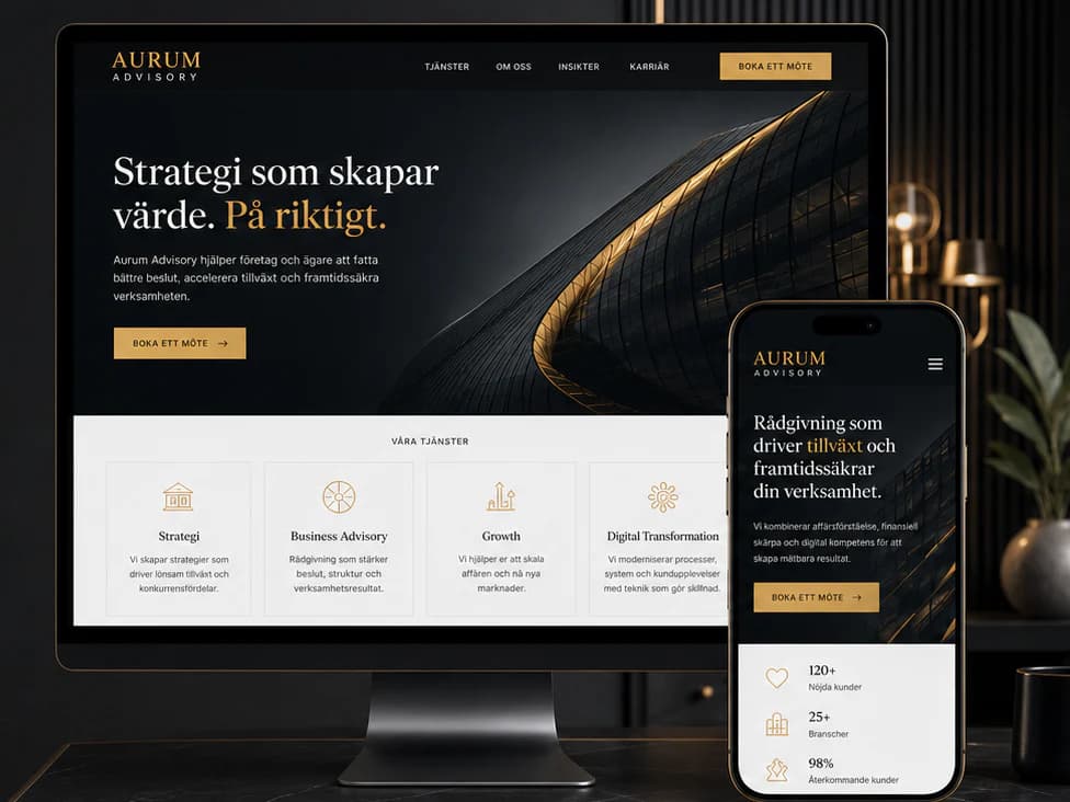 Aurum Advisory — Finance