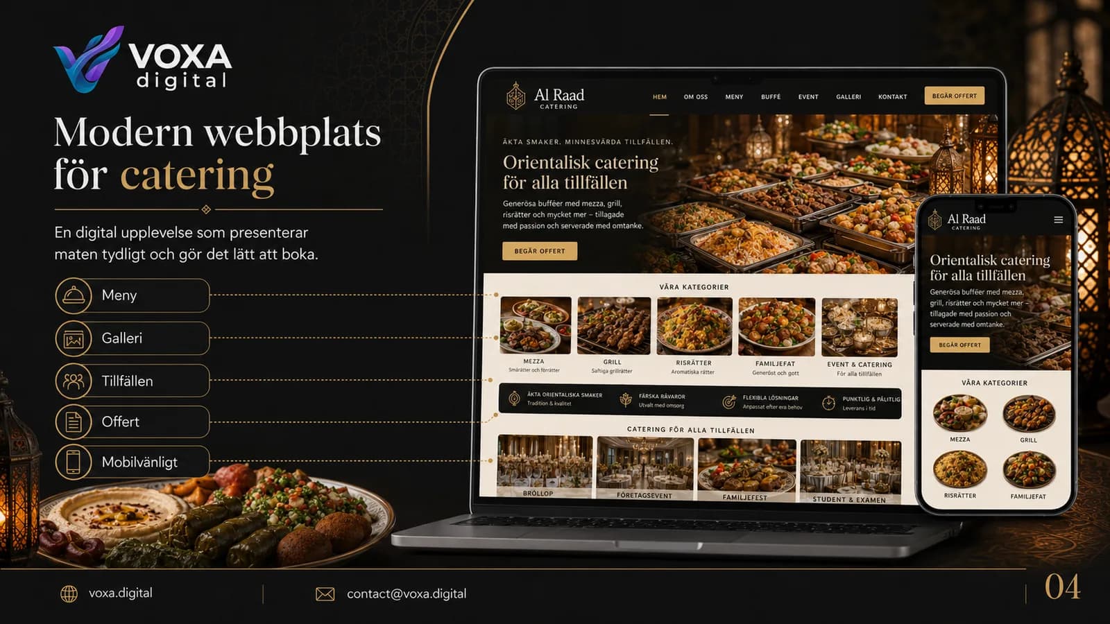Al Raad Catering — slide 4
