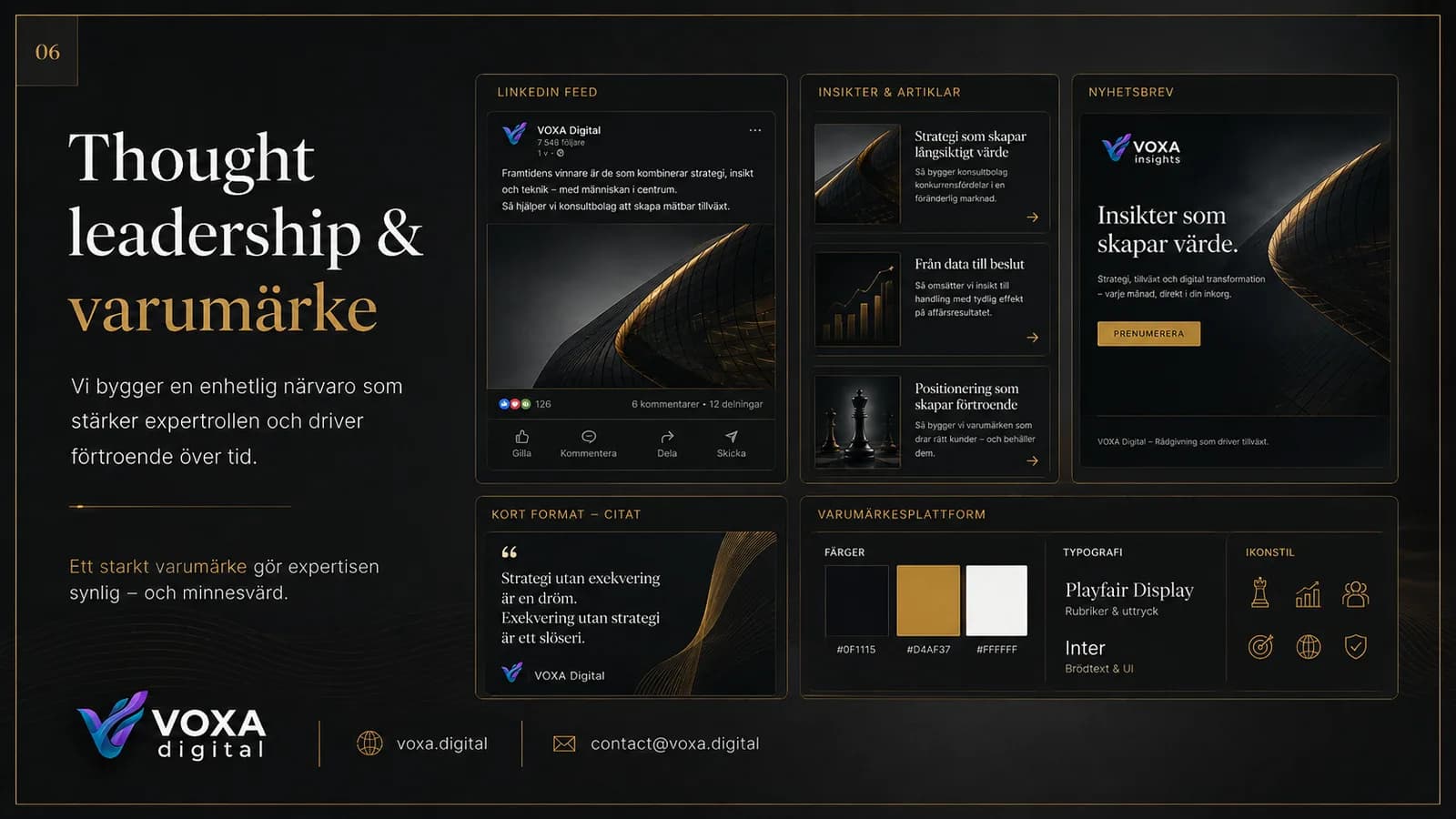 Aurum Advisory — slide 6