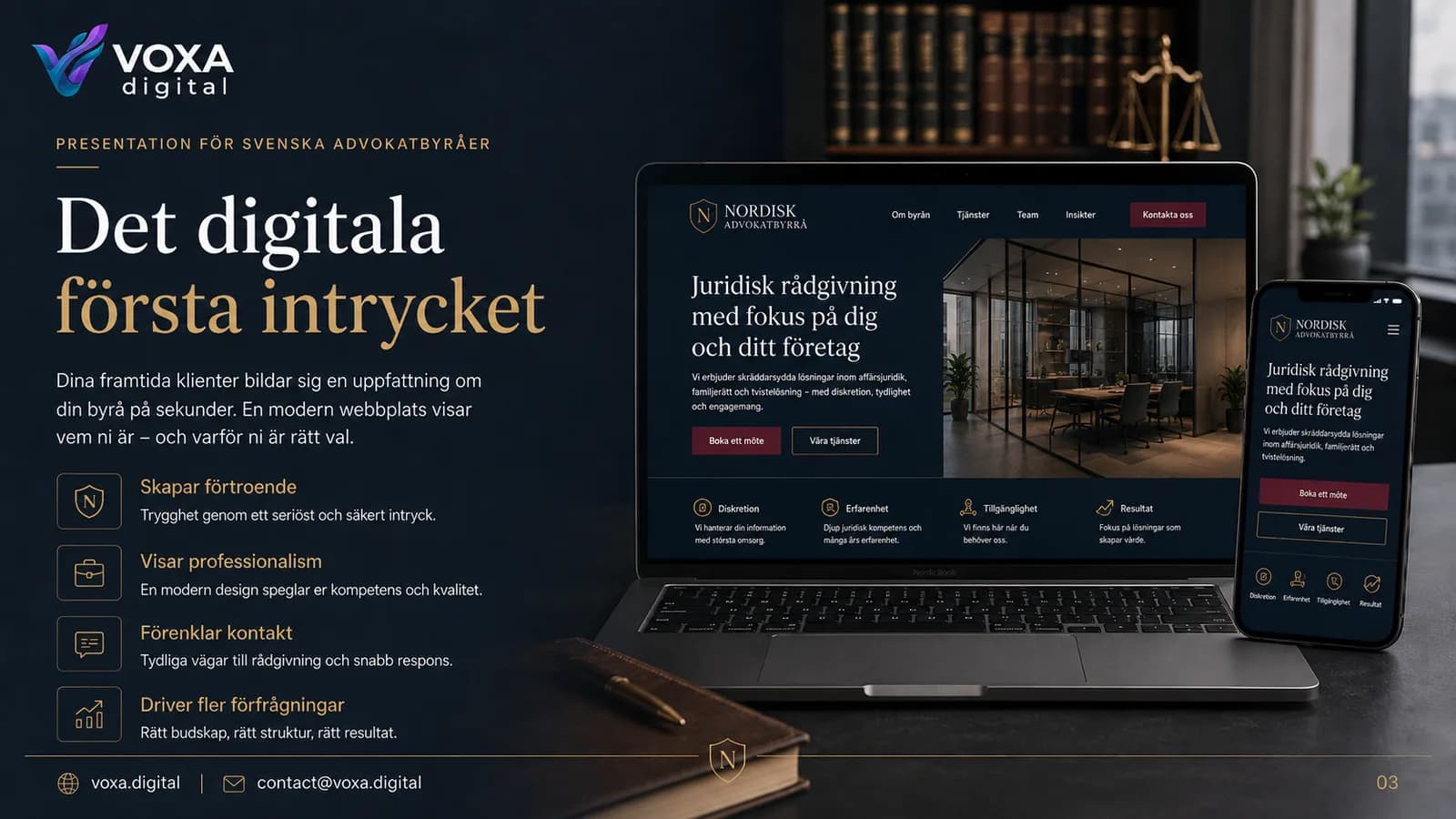 Nordisk Advokatbyrå — slide 3