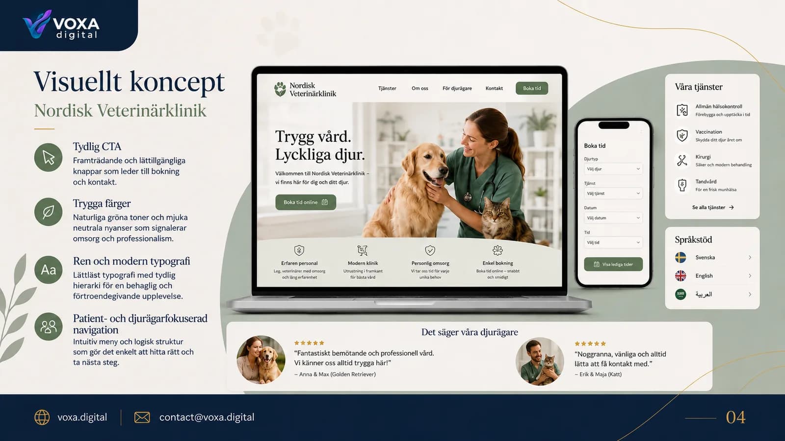 Nordisk Veterinärklinik — slide 4