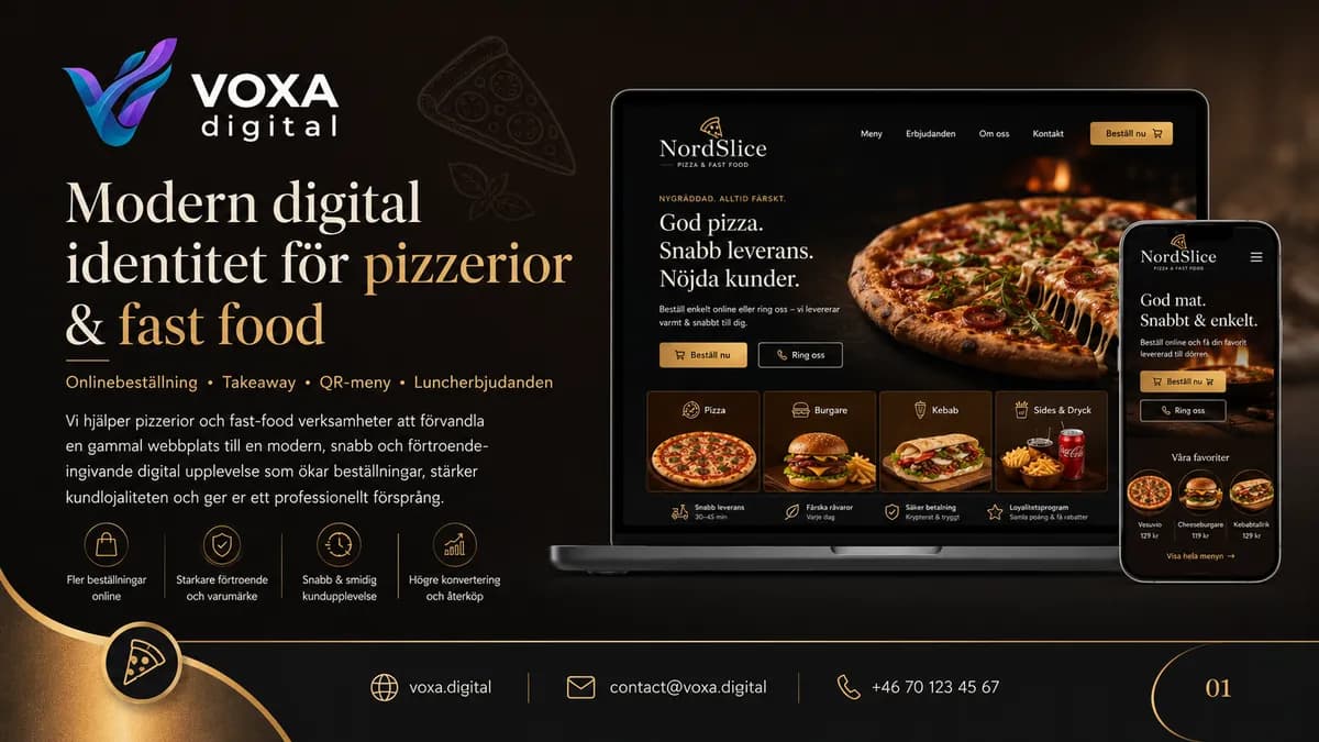 NordSlice — Food & Beverage brand & website design by Weva