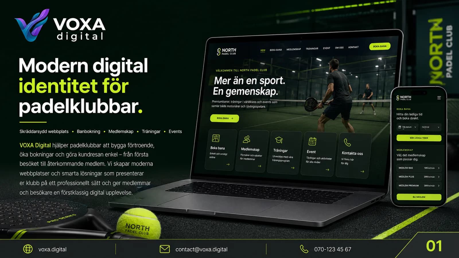 North Padel Club — slide 1