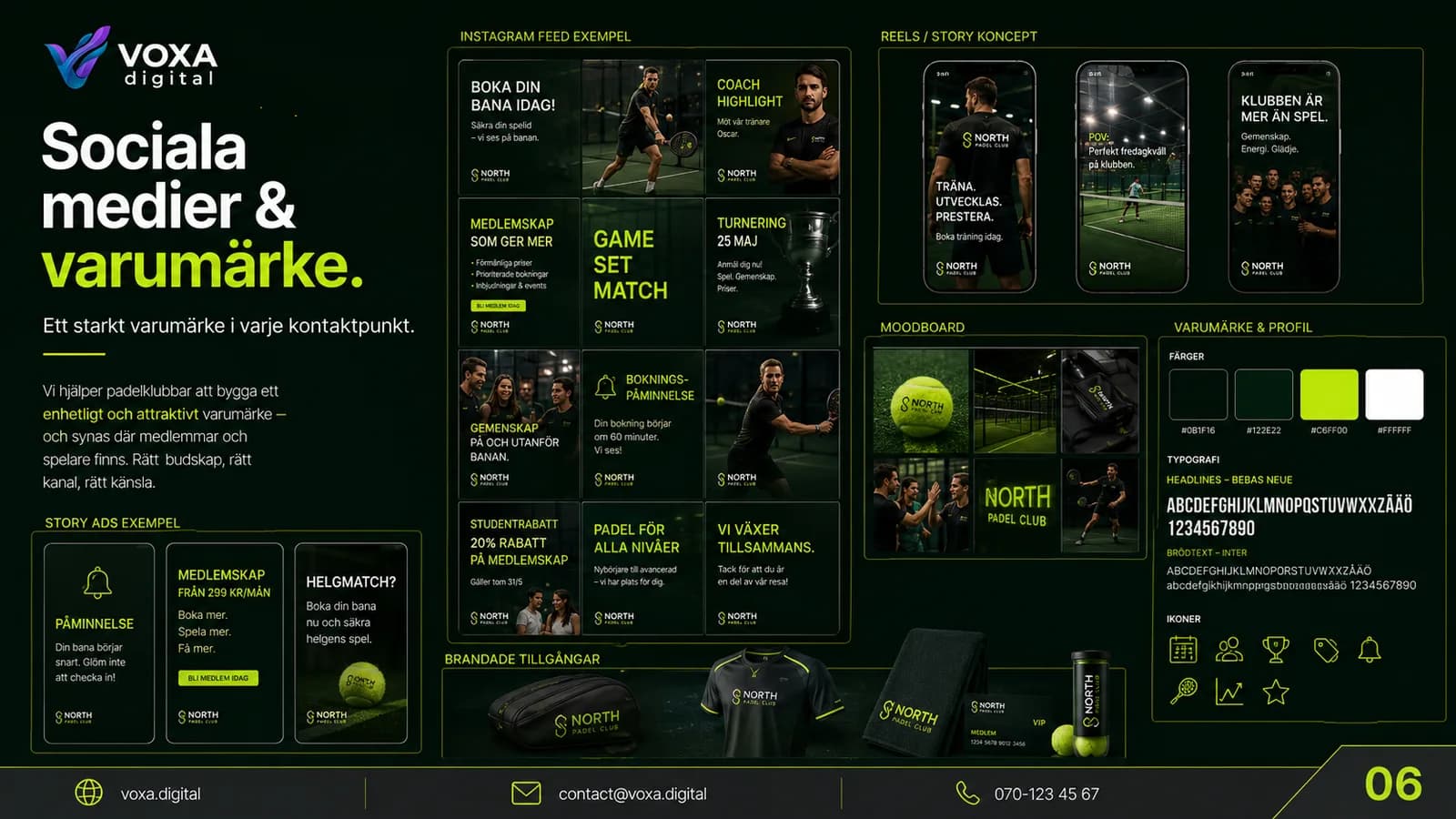 North Padel Club — slide 6
