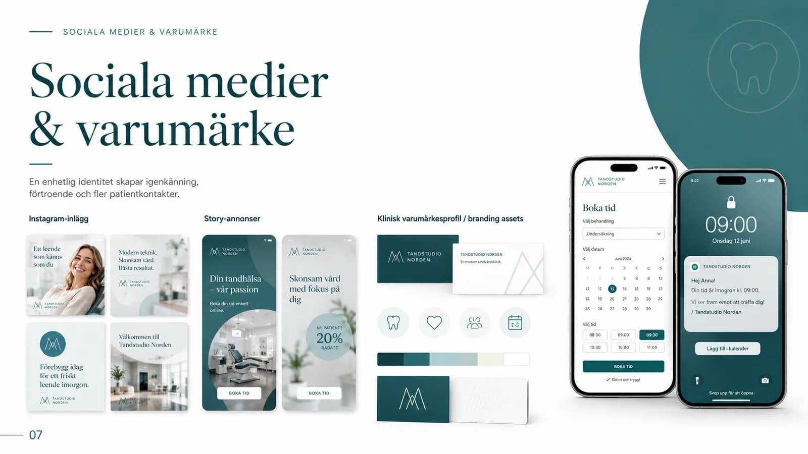 Tandstudio Norden — slide 7