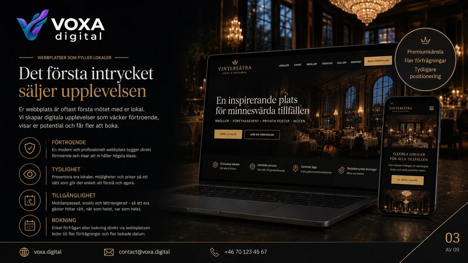 Vintersätra Events — slide 3